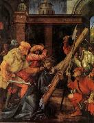 Grunewald, Matthias Carrying the Cross oil on canvas